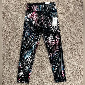 NWT DKNY printed leggings